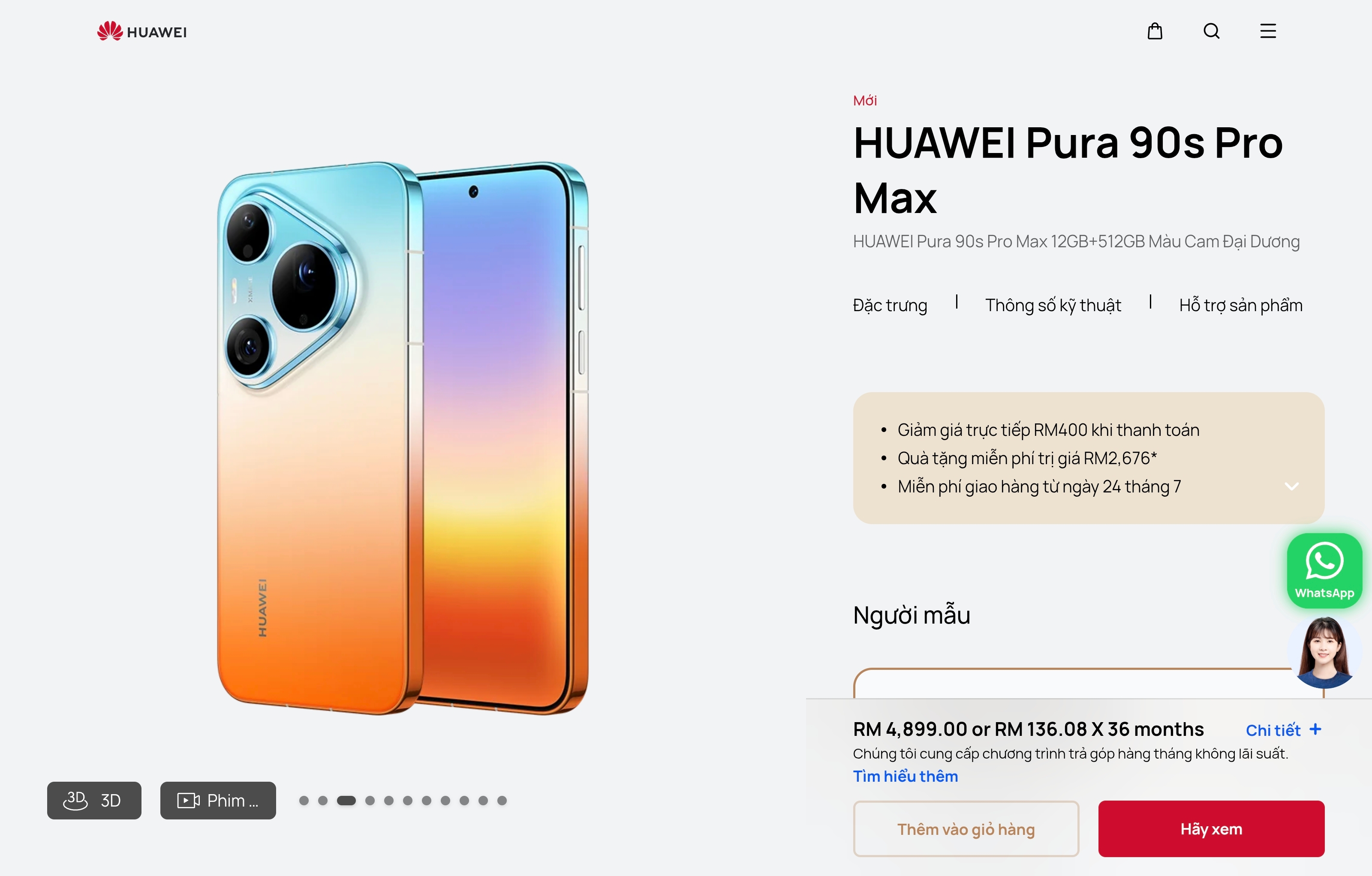 Huawei chính thức trở lại thị trường toàn cầu với bộ đôi Huawei Pura 90s Pro và Pura 90s Pro Max 5G