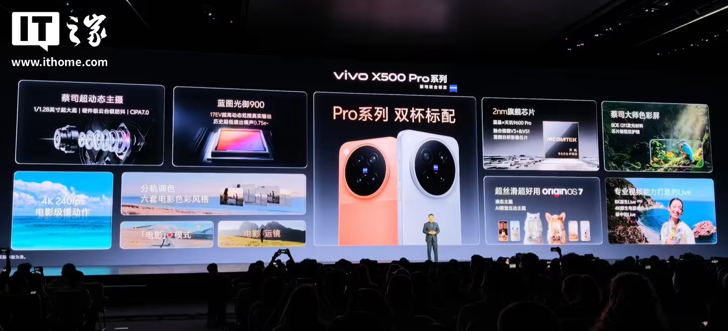 vivo X500 Pro Max lần đầu tiên hỗ trợ eSIM